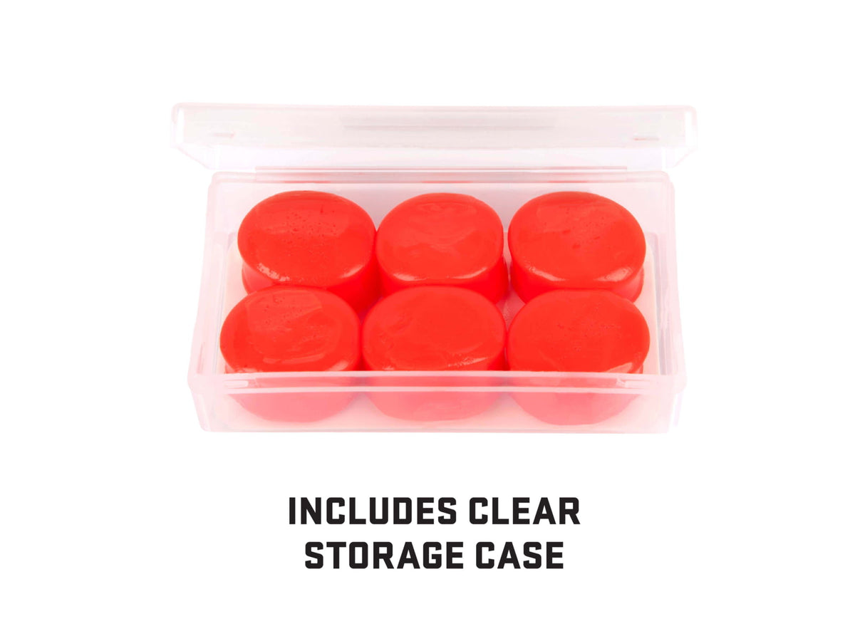 Allen ULTRX Silicone Putty Ear Plugs 3-Pairs Orange