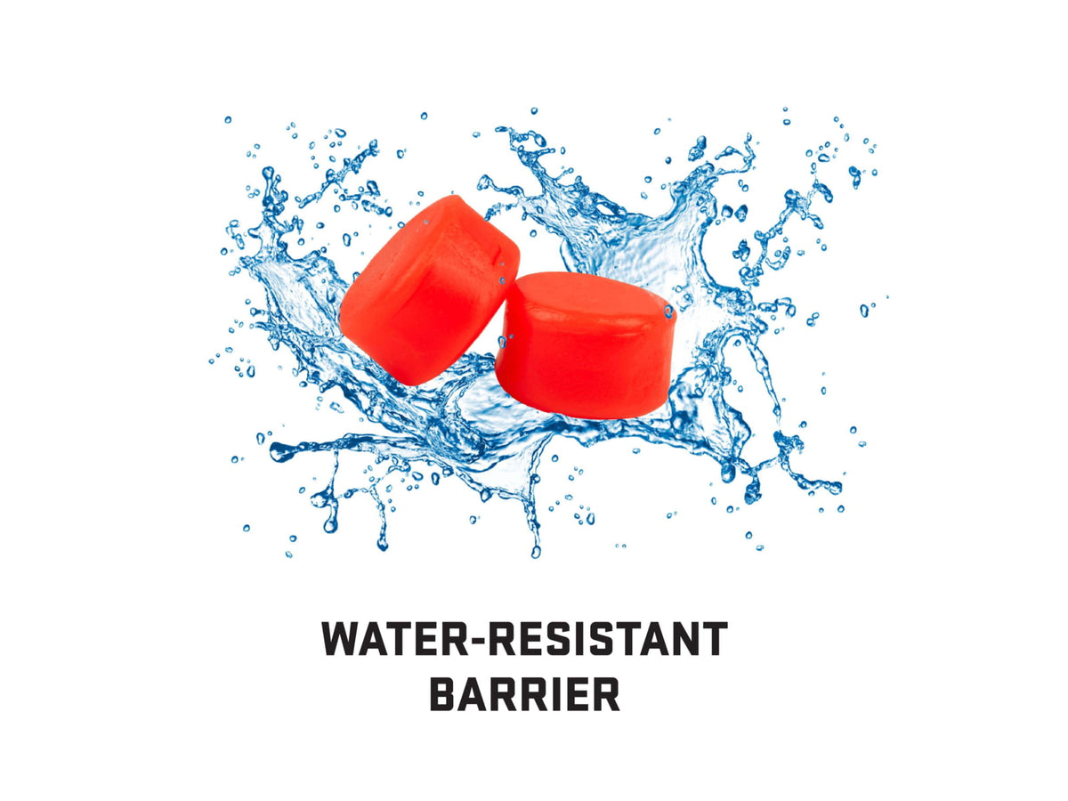 Allen ULTRX Silicone Putty Ear Plugs 3-Pairs Orange
