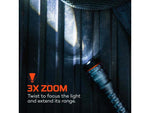 Nebo Davinci 800L 18650 Li-ion Rechargeable 1800 Lumens LED Flashlight Black NEBFLT1063