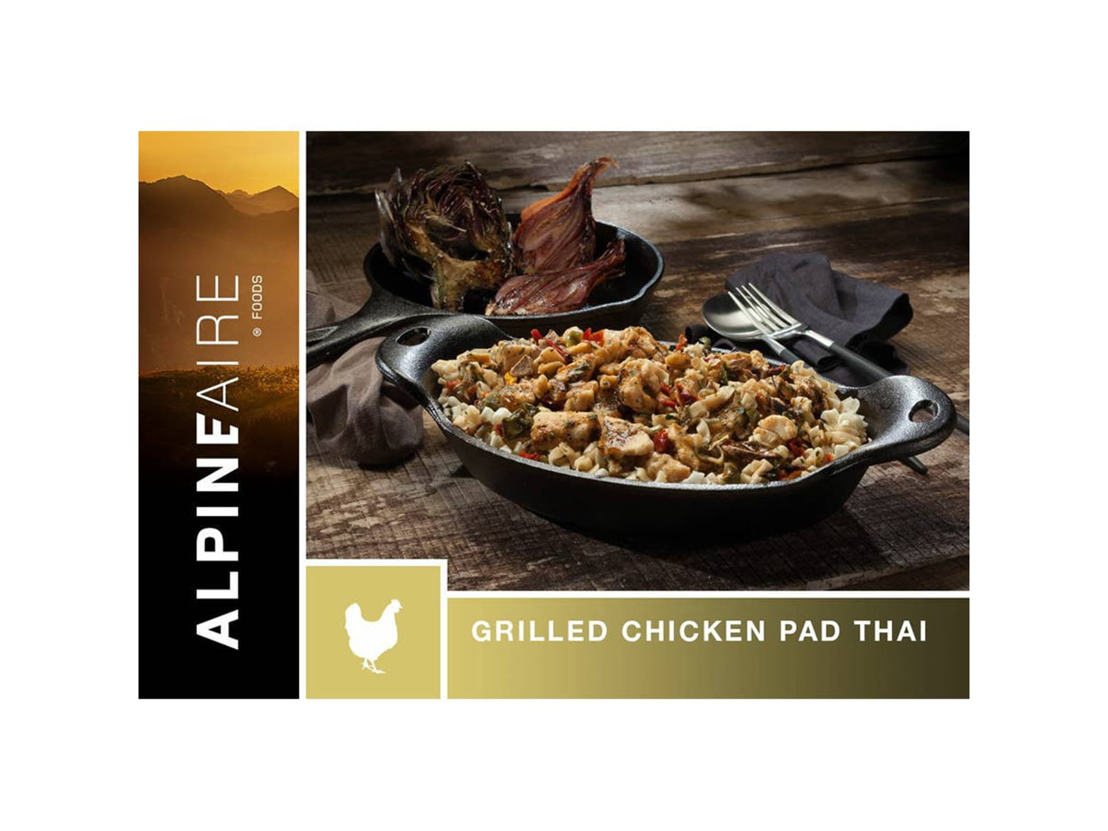 Katadyn Alpine Aire Foods Grilled Chicken Pad Thai 1 Serving 62330