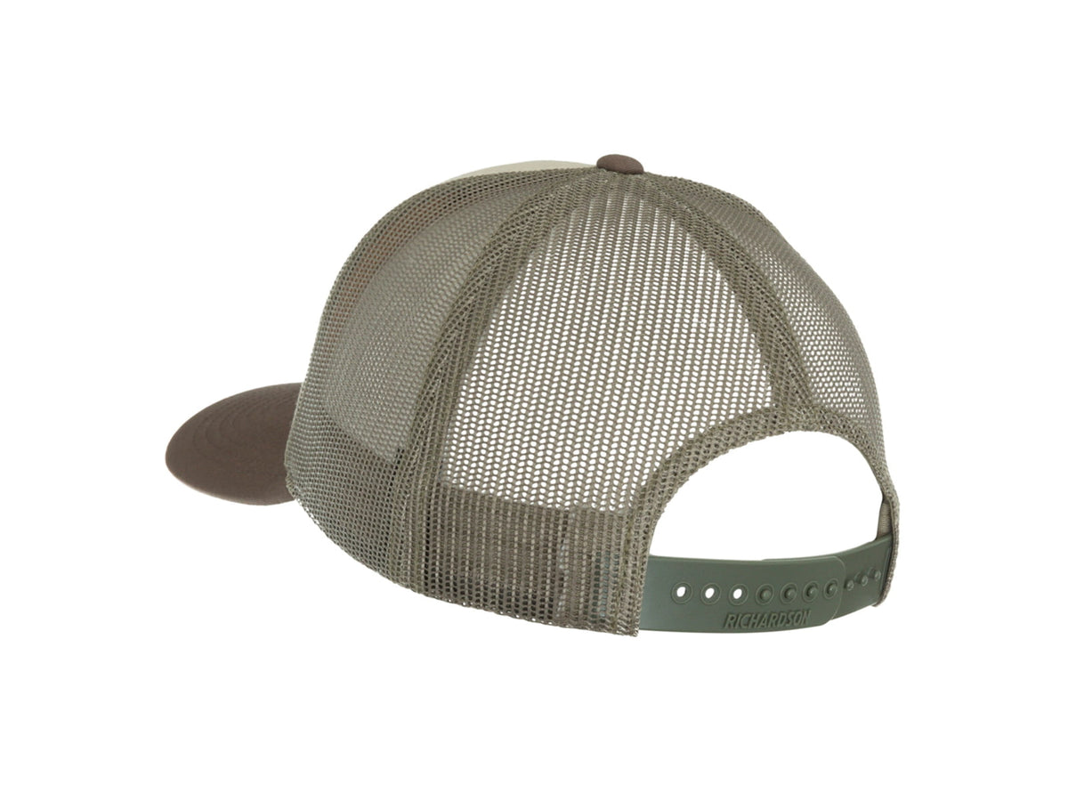 Alpine Archery Low Pro Trucker Cap - Men's Brown/Loden/Tan One Size 1601258