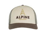 Alpine Archery Low Pro Trucker Cap - Men's Brown/Loden/Tan One Size 1601258