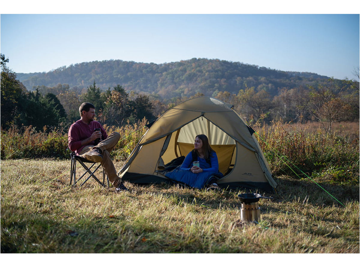 ALPS Mountaineering Taurus 2-Person Outfitter Tent Tan/Green