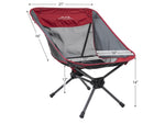 ALPS Mountaineering Simmer Chair Salsa/Charcoal One Size