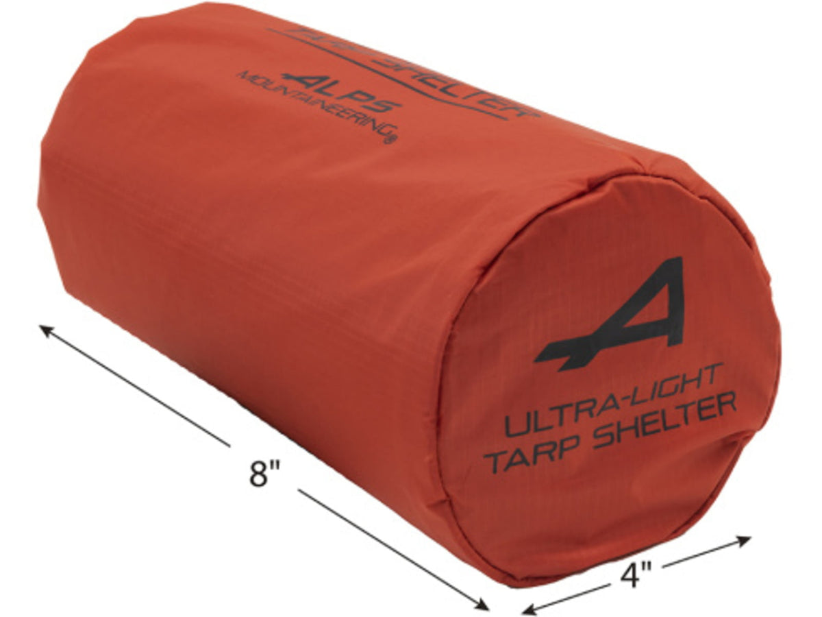 ALPS Mountaineering Ultra-Light Tarp Shelter Charcoal/Red