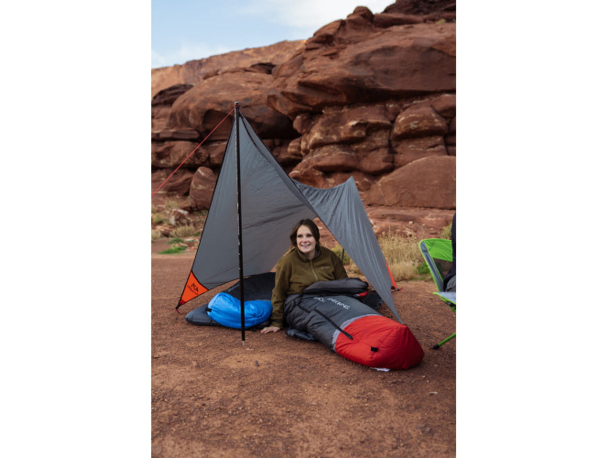 ALPS Mountaineering Ultra-Light Tarp Shelter Charcoal/Red