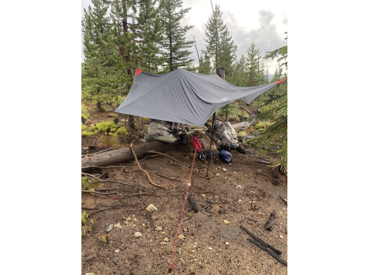ALPS Mountaineering Ultra-Light Tarp Shelter Charcoal/Red
