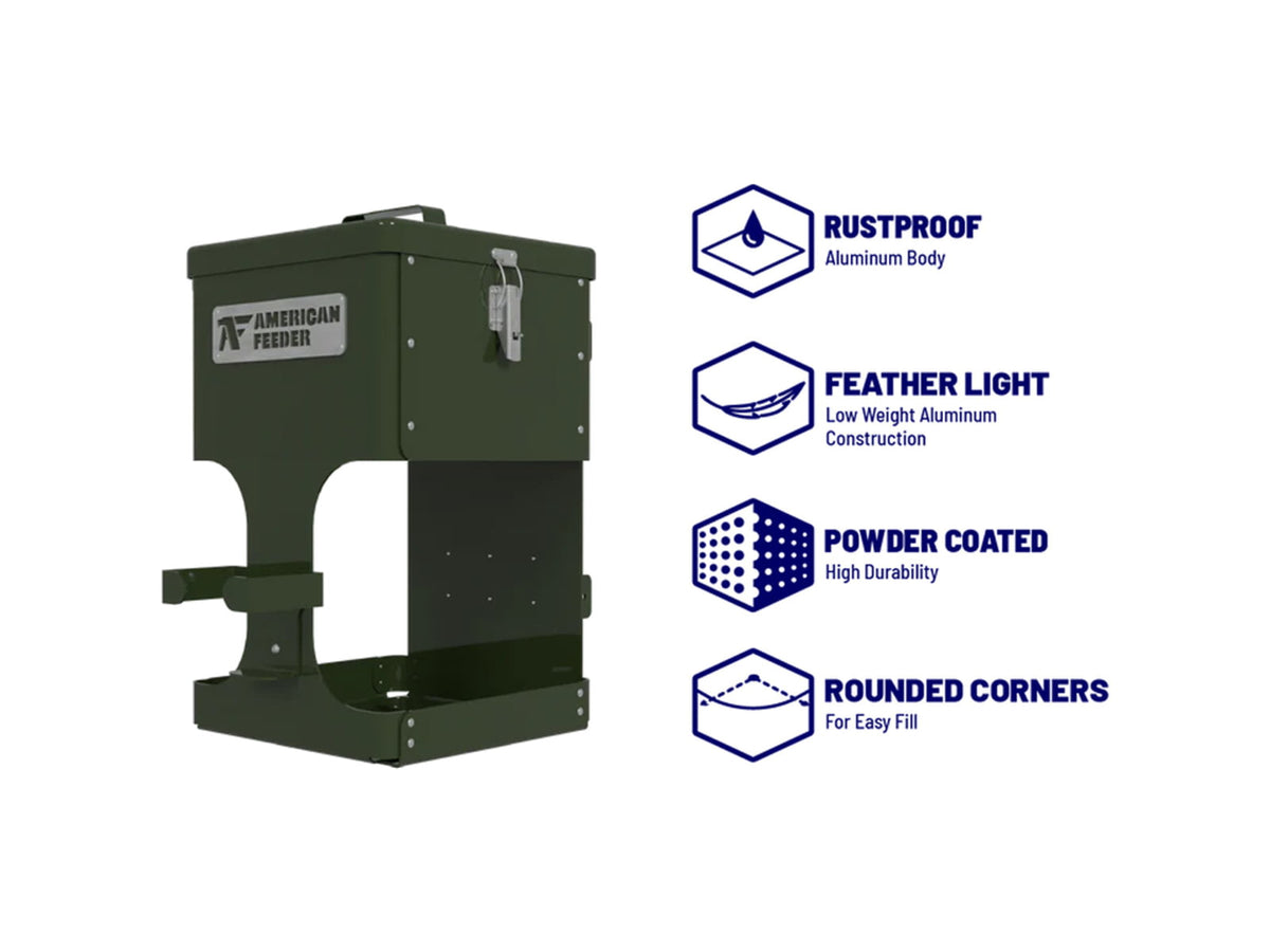 American Feeder BF-40 Block Feeder Green 47599