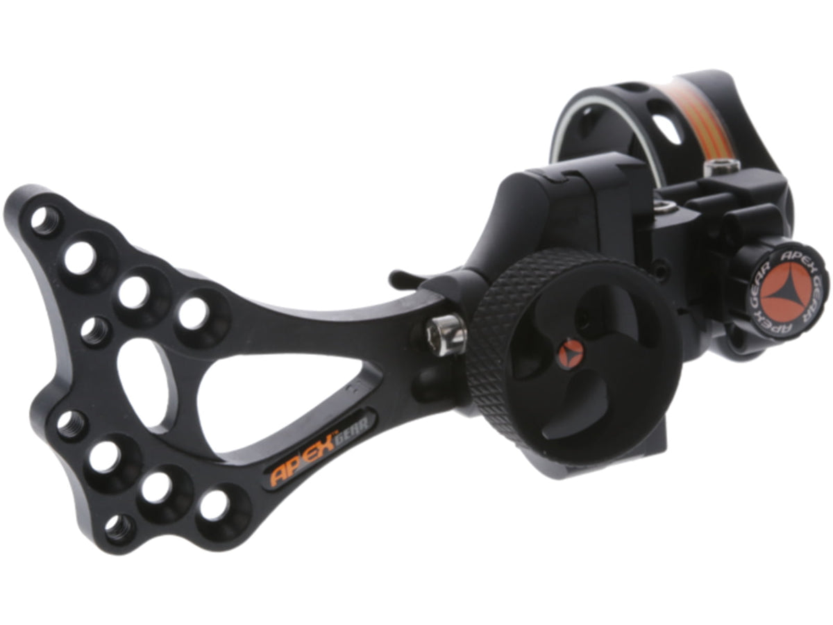 Apex Gear Covert Dovetail Sight 1 Pin .019 Green Black/Orange Ambidextrous TG-AG2321BD