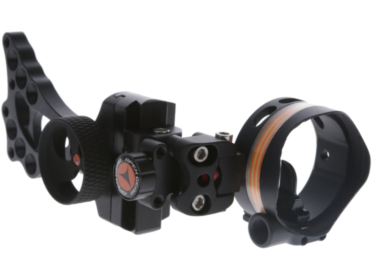 Apex Gear Covert Dovetail Sight 1 Pin .019 Green Black/Orange Ambidextrous TG-AG2321BD