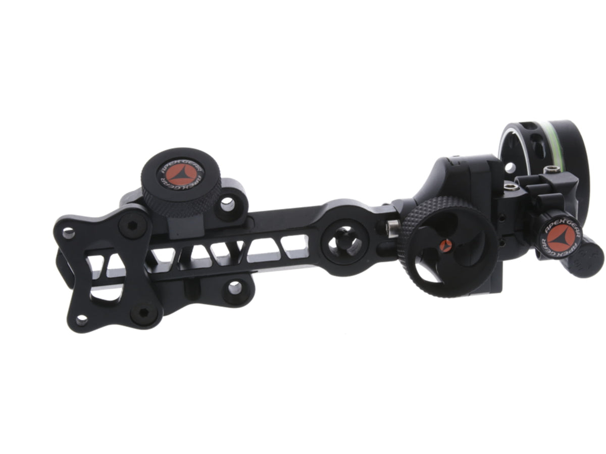 Apex Gear Covert Dovetail Sight 1 Pin .019 Green Black/Orange Ambidextrous TG-AG2321BD