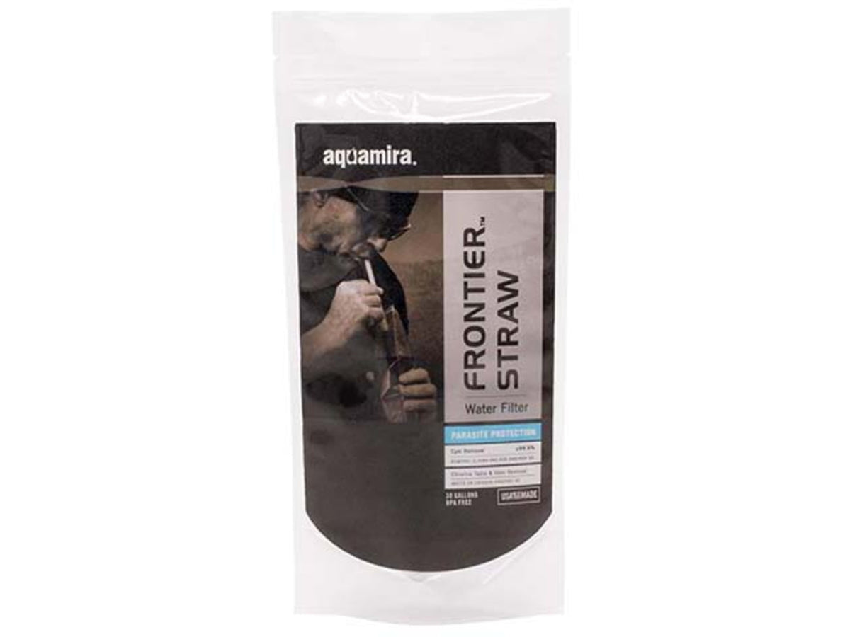 Aquamira Tactical Frontier Straw Filter - BLU Line Blue 67109
