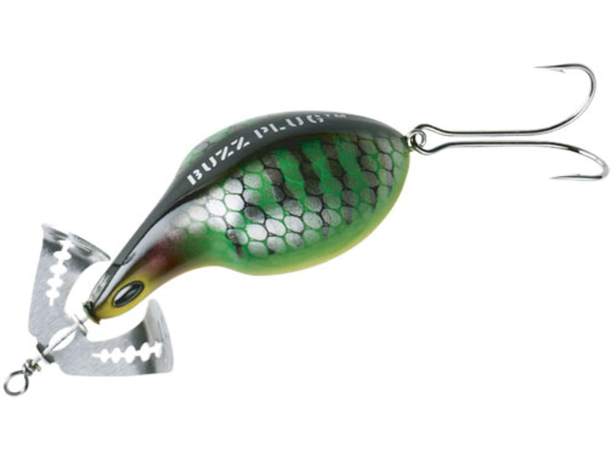 Arbogast Buzz Plug Jr. Topwater Buzz Bait 2 3/8in 5/8 oz Floating