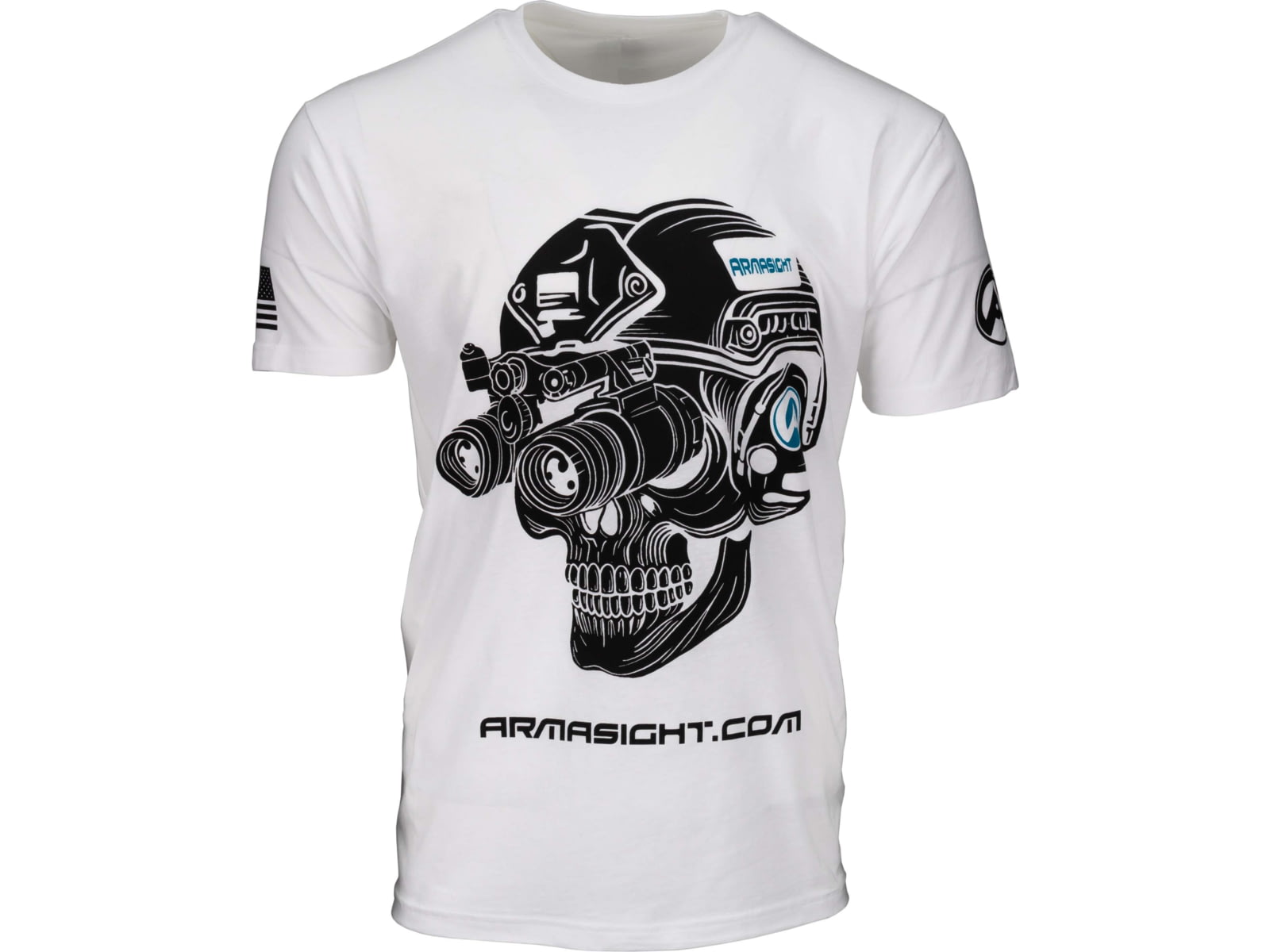 Armasight Night Ops T-Shirt - Men's White Large AATSNOWLXX