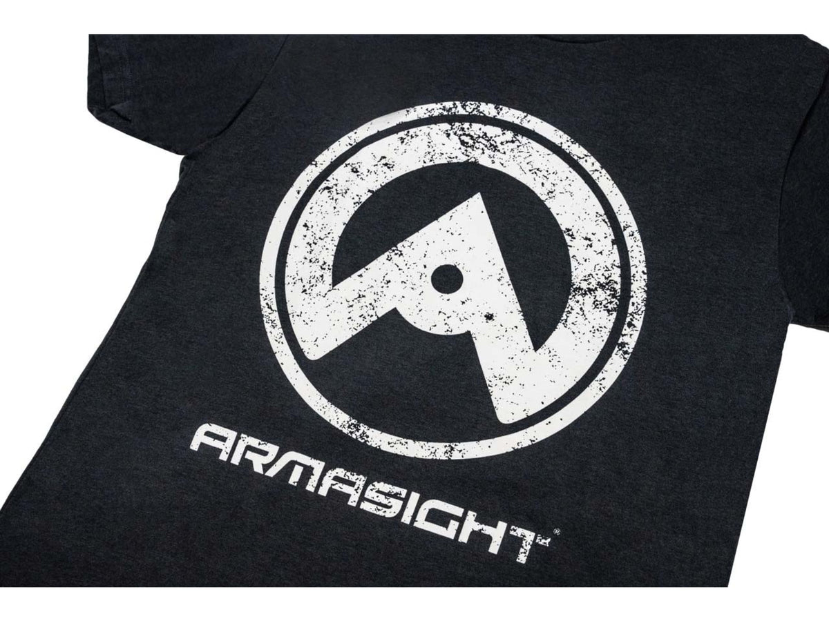 Armasight Vintage Logo T-Shirt Graphite Black Extra Large AATSVINXLX