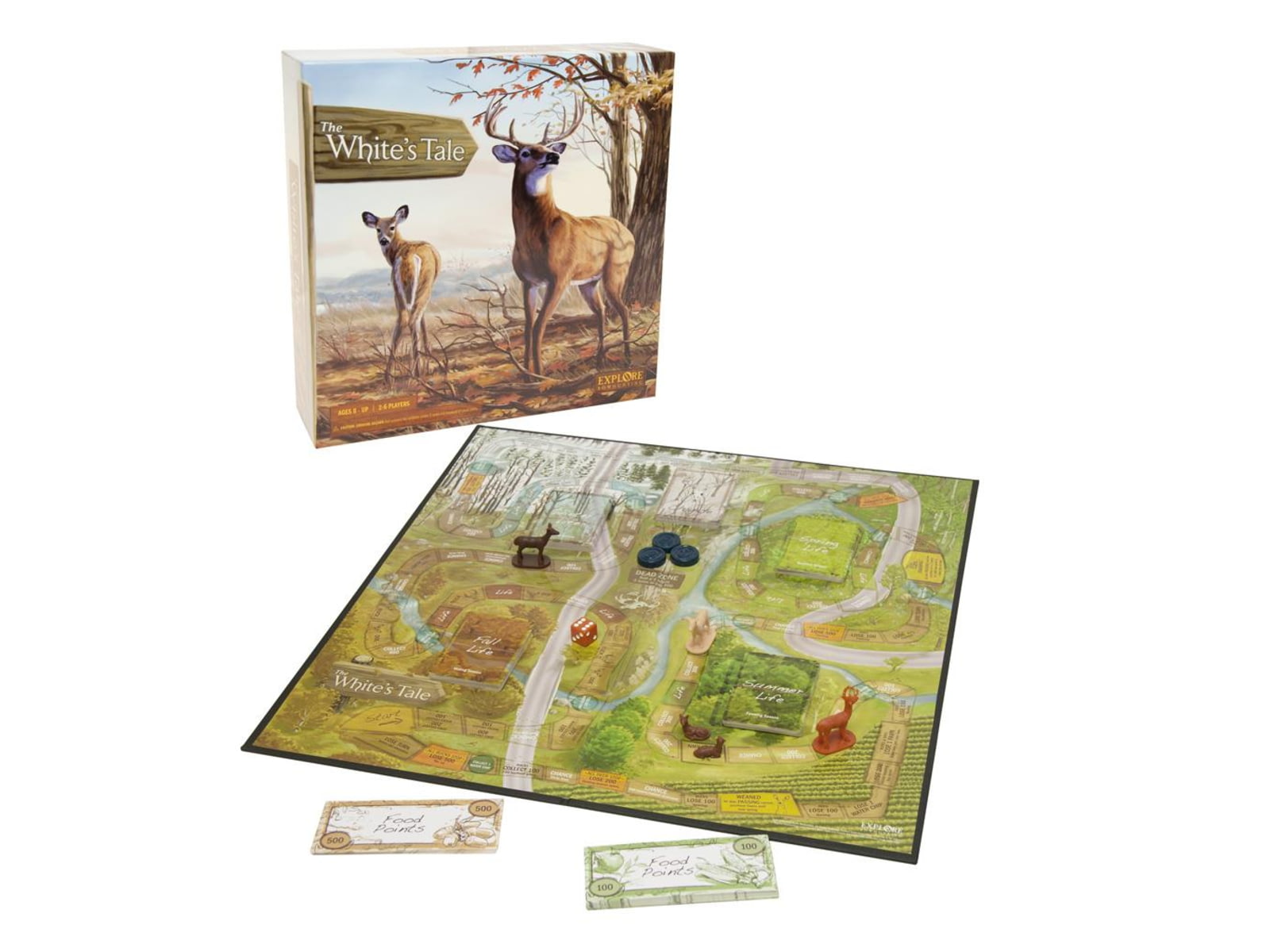 ATA The Whites Tail Board Game Assorted 57484