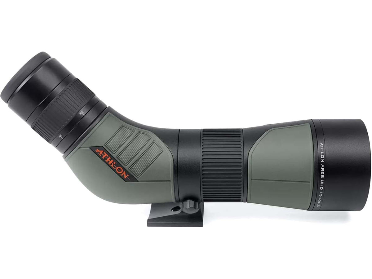 Athlon Optics Ares Gen II 15-45x65mm UHD Spotting Scopes Straight Angle Green