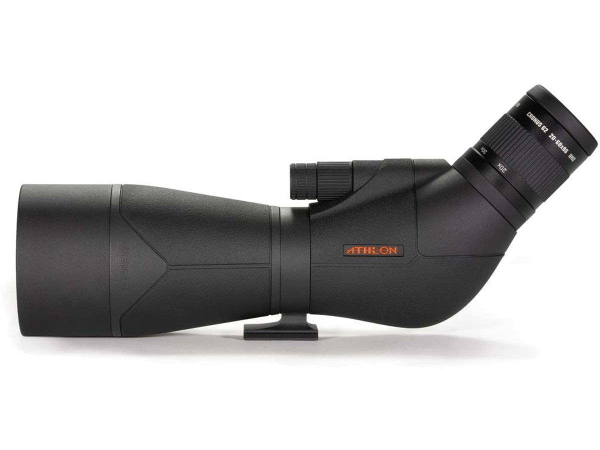 Athlon Optics Cronus G2 20-60x86 UHD Dual Focus Spotting Scope Angled 45 Degree Black
