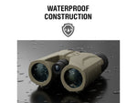 ATN LRF 3000 10x42mm Roof Ballistics Laser Rangefinding Binocular Army Brown BN1042LRF3k