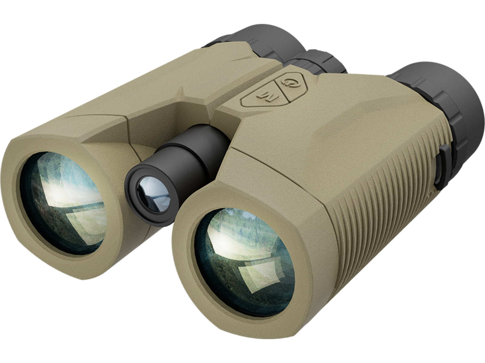 ATN LRF 3000 10x42mm Roof Ballistics Laser Rangefinding Binocular Army Brown BN1042LRF3k