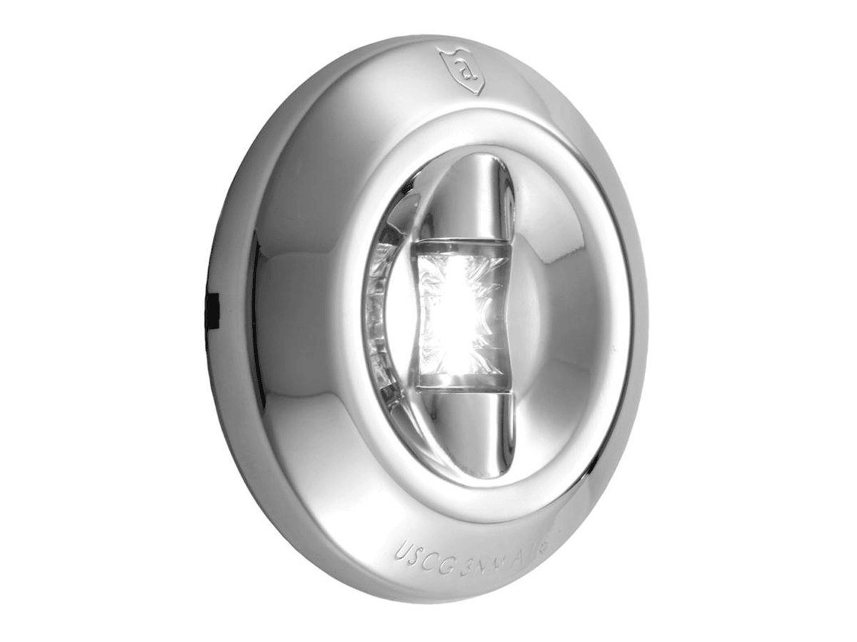 Attwood Marine Round LED 3-Mile Transom Light 6556-7