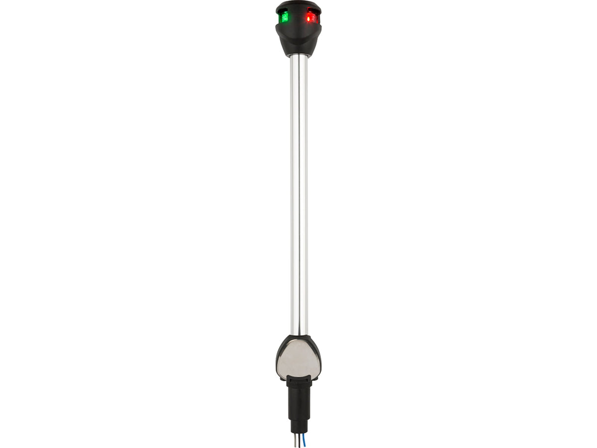 Attwood Marine LightArmor Bi-Color Navigation Straight Pole Light w/Task Light 10in NV6LC2-10-7