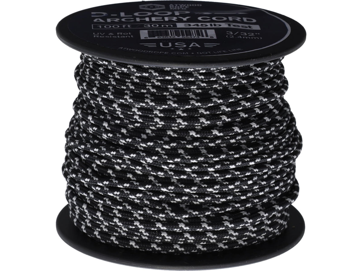 Atwood D-Loop Cord Black Glow RG1327H