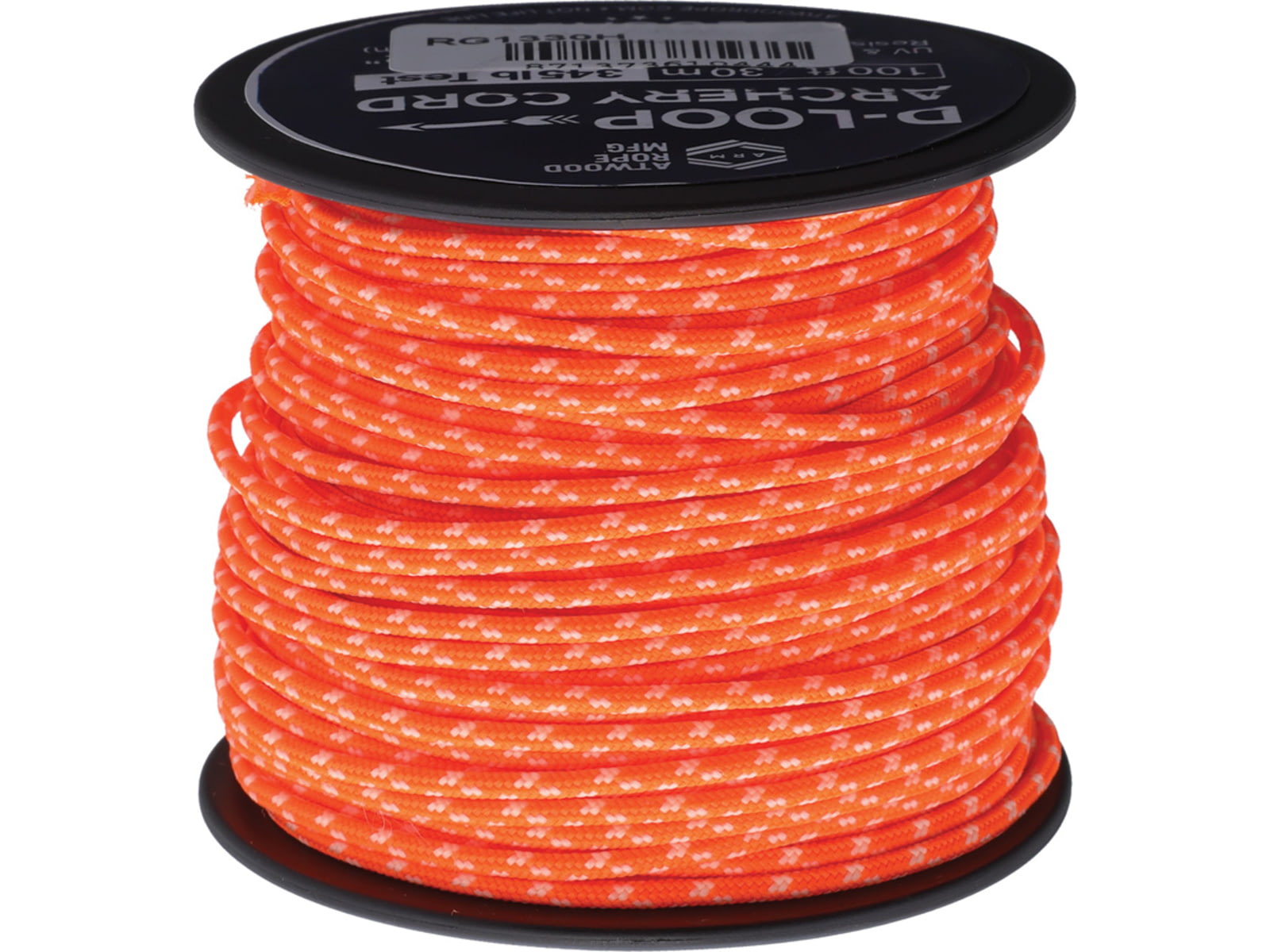Atwood D-Loop Cord Neon Org Glow RG1330H