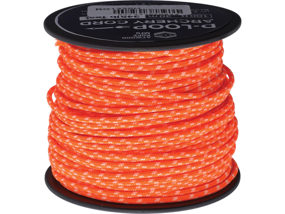 Atwood D-Loop Cord Neon Org Glow RG1330H