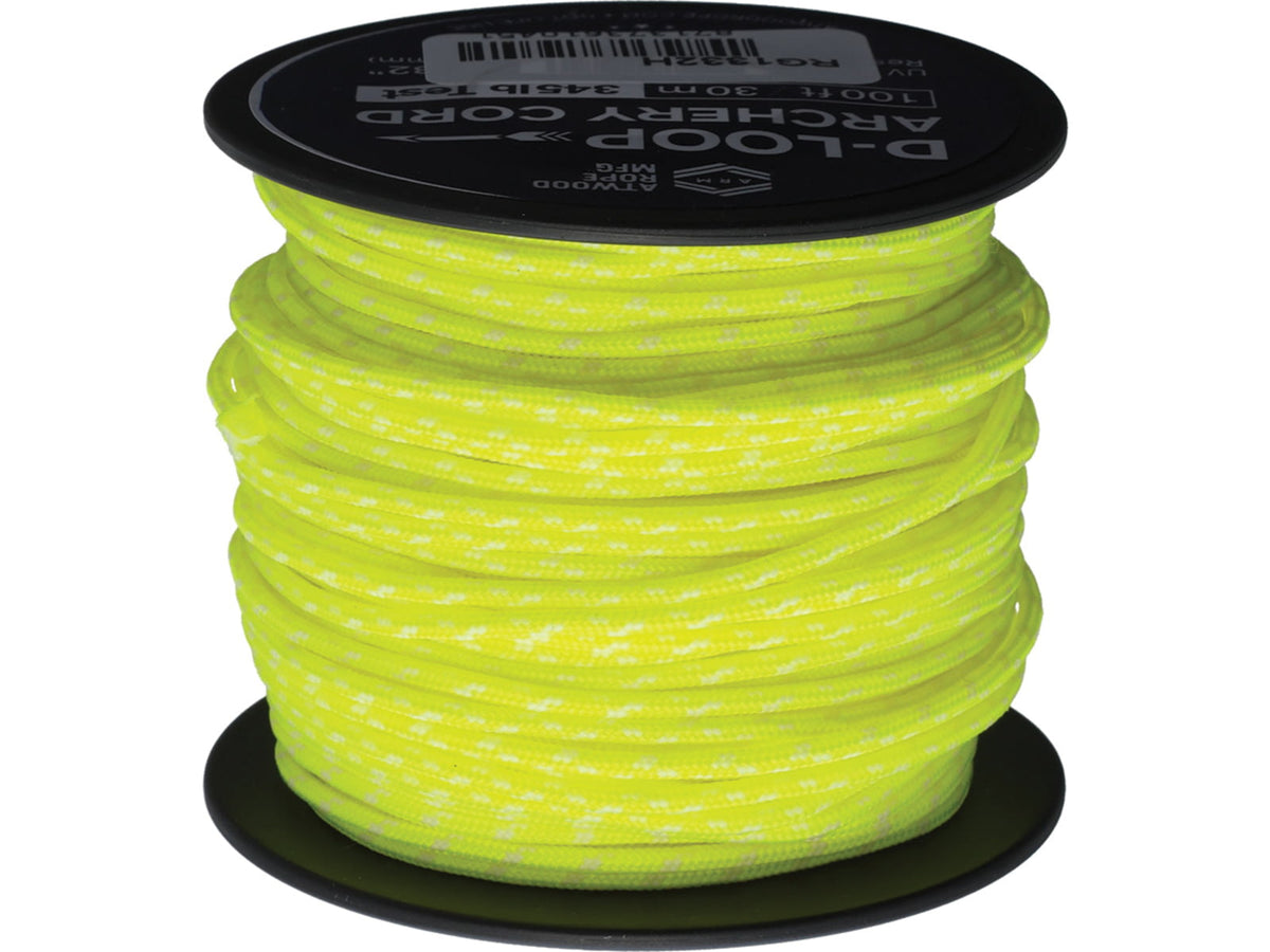 Atwood D-Loop Cord Neon Yellow Glow RG1332H
