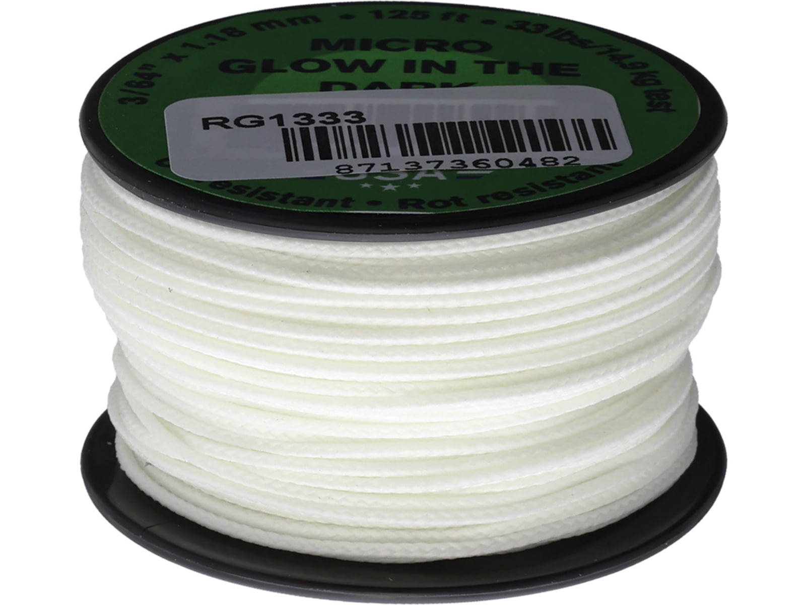 Atwood Micro Cord 125Ft Glow RG1333