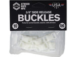Atwood Paracord Buckle Glow 10PK RG1340