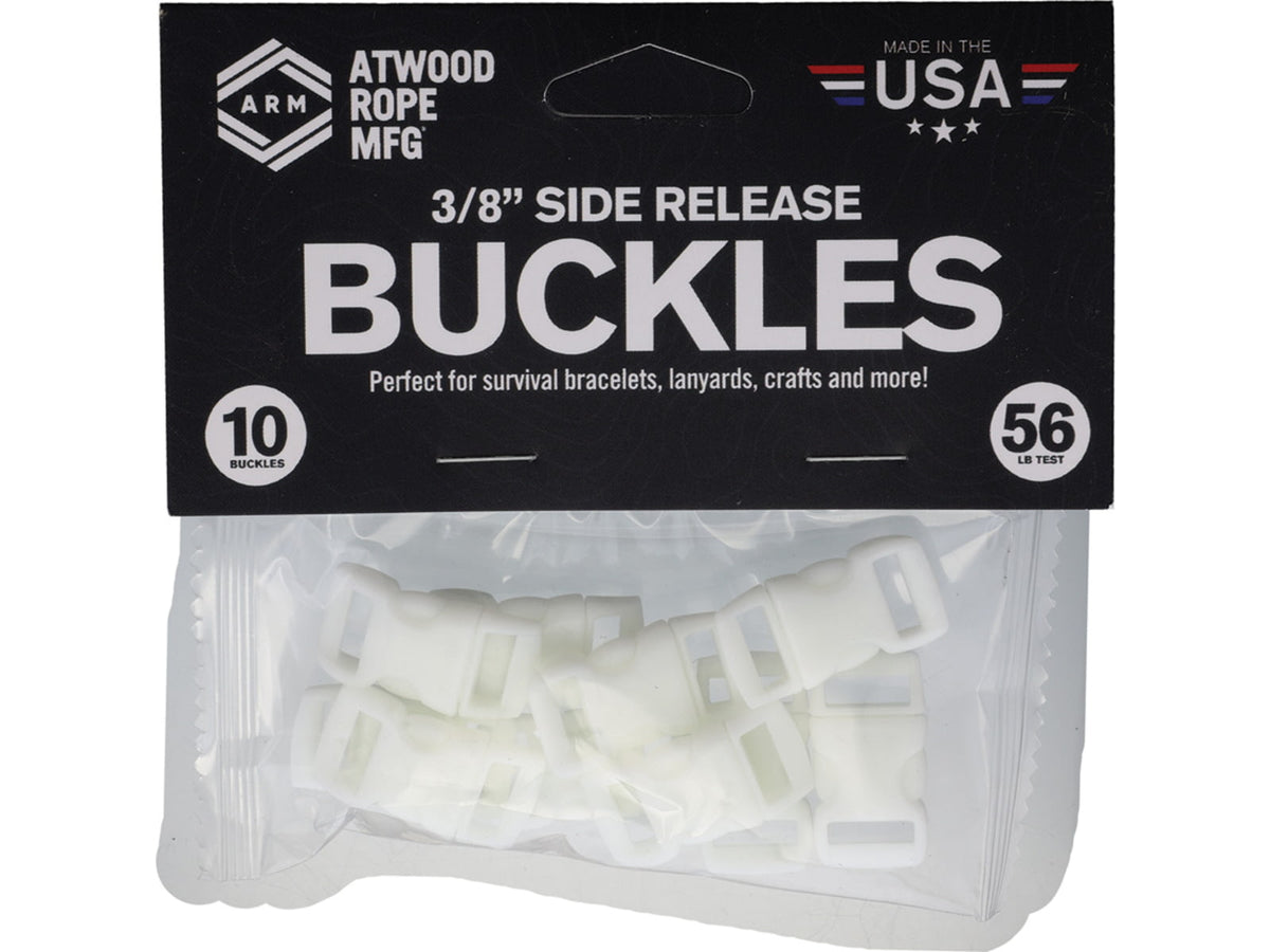 Atwood Paracord Buckle Glow 10PK RG1340
