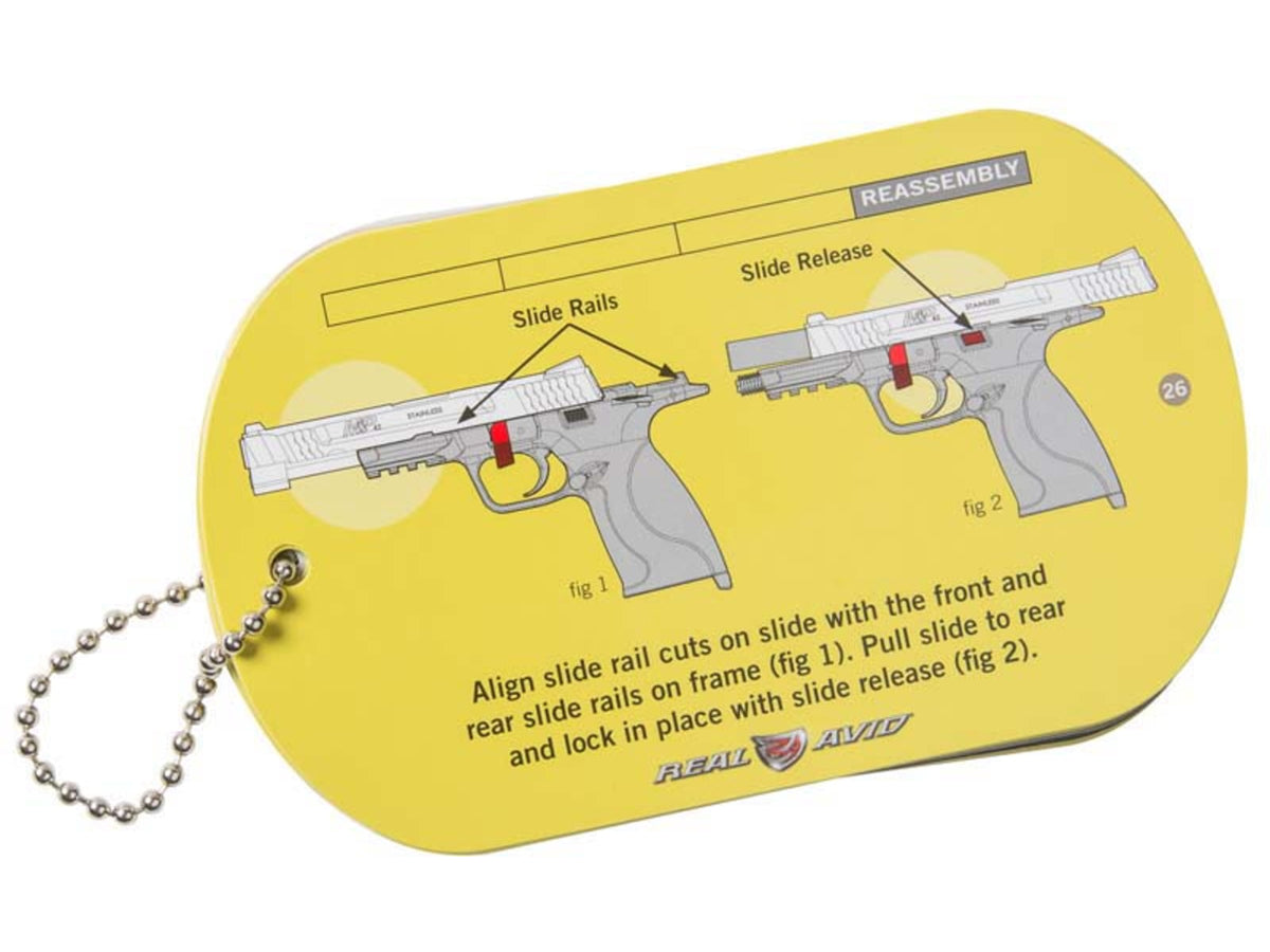 Real Avid Smith & Wesson M&p Field Guide Laminated - AVMNPR