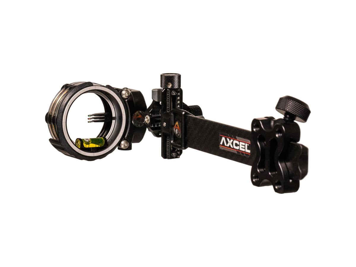 Axcel ArmorTech Lite Pro Sight Carbon Pro Bar 41mm Scope 3pin .010 Black AALP-C310-4BK