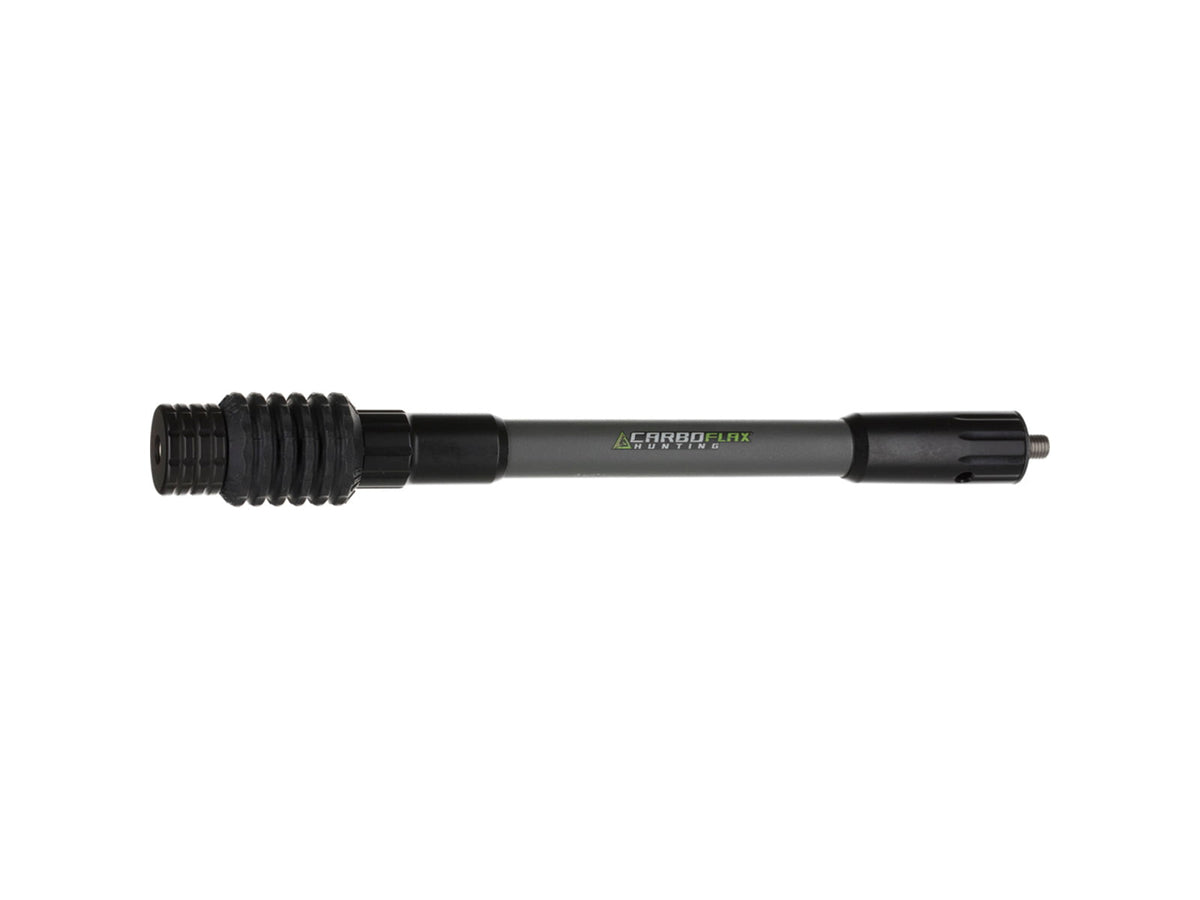 Axcel CarboFlax Hunting Bow Stabilizer 10 in Grey/Black SCFX-650-10YB