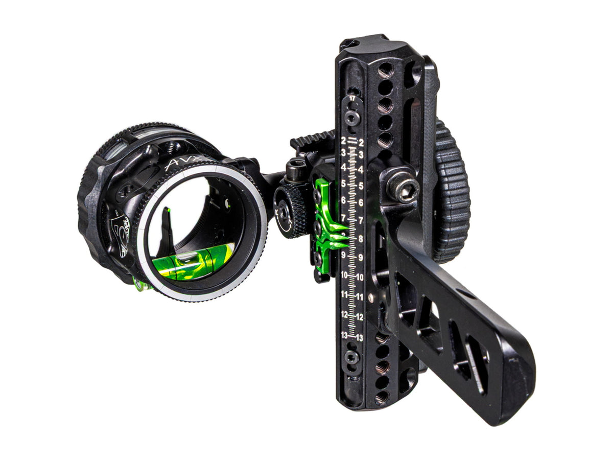 Axcel Driver Plus Slider Sight w/AVX-31 Scope Stealth BH Bridge-Lock .019 Green Fiber 1 Pin Right Hand 1502909