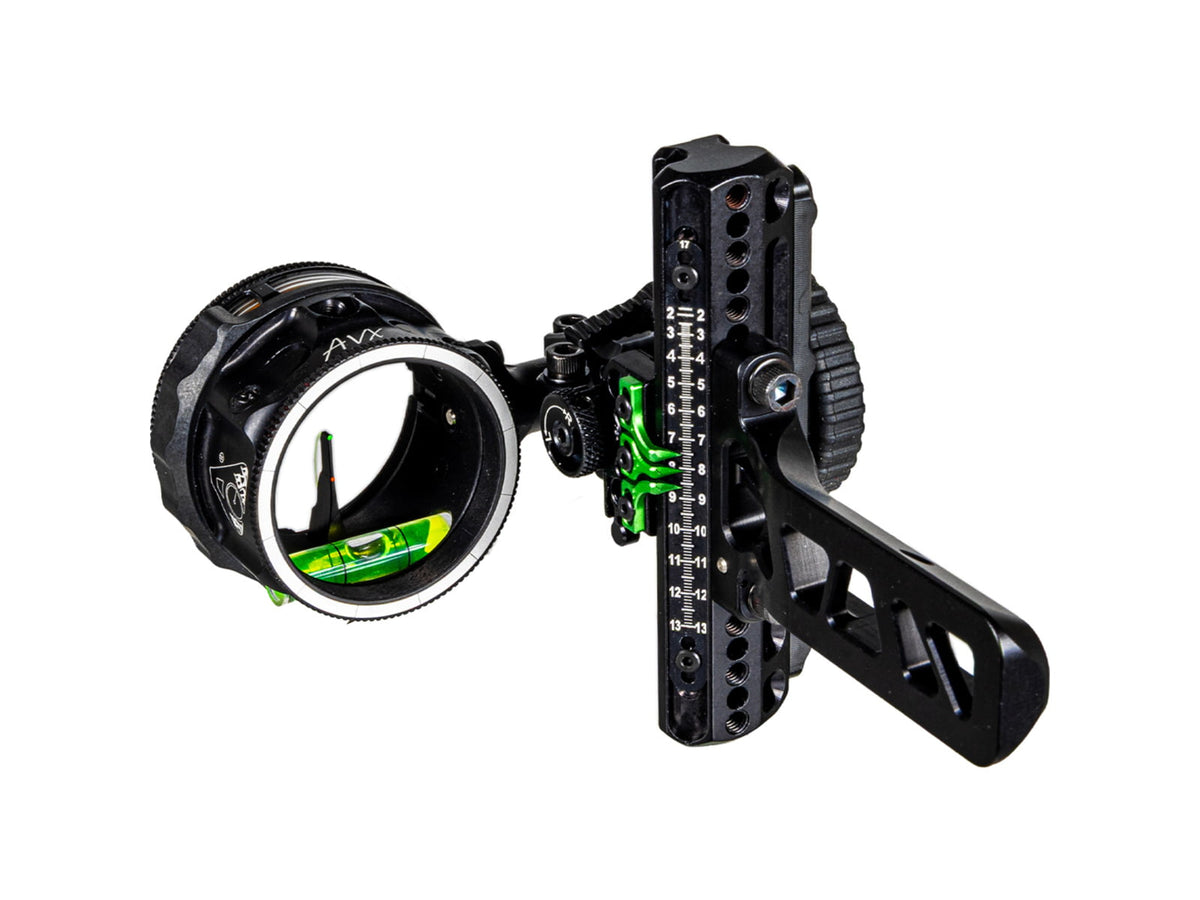 Axcel Driver Plus Slider Sight w/AVX-41 Scope Stealth BH Bridge-Lock .019 Green/Red Fiber 2 Pin 1502914