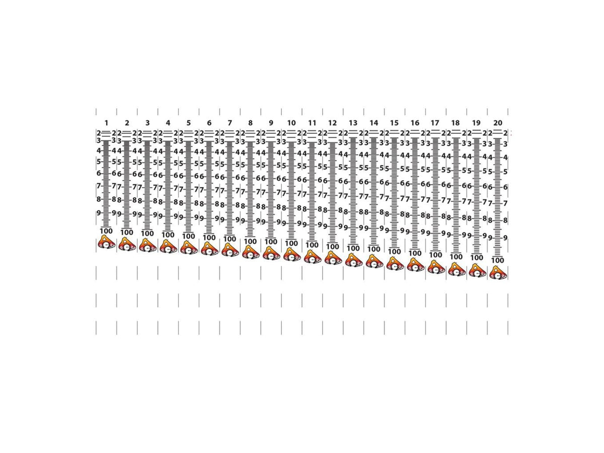 Axcel Sight Tape Set White ATAPE-1