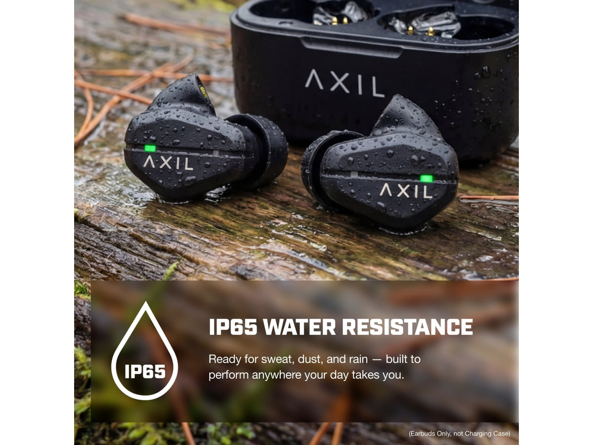 AXIL CRX Ear Buds Black CRX
