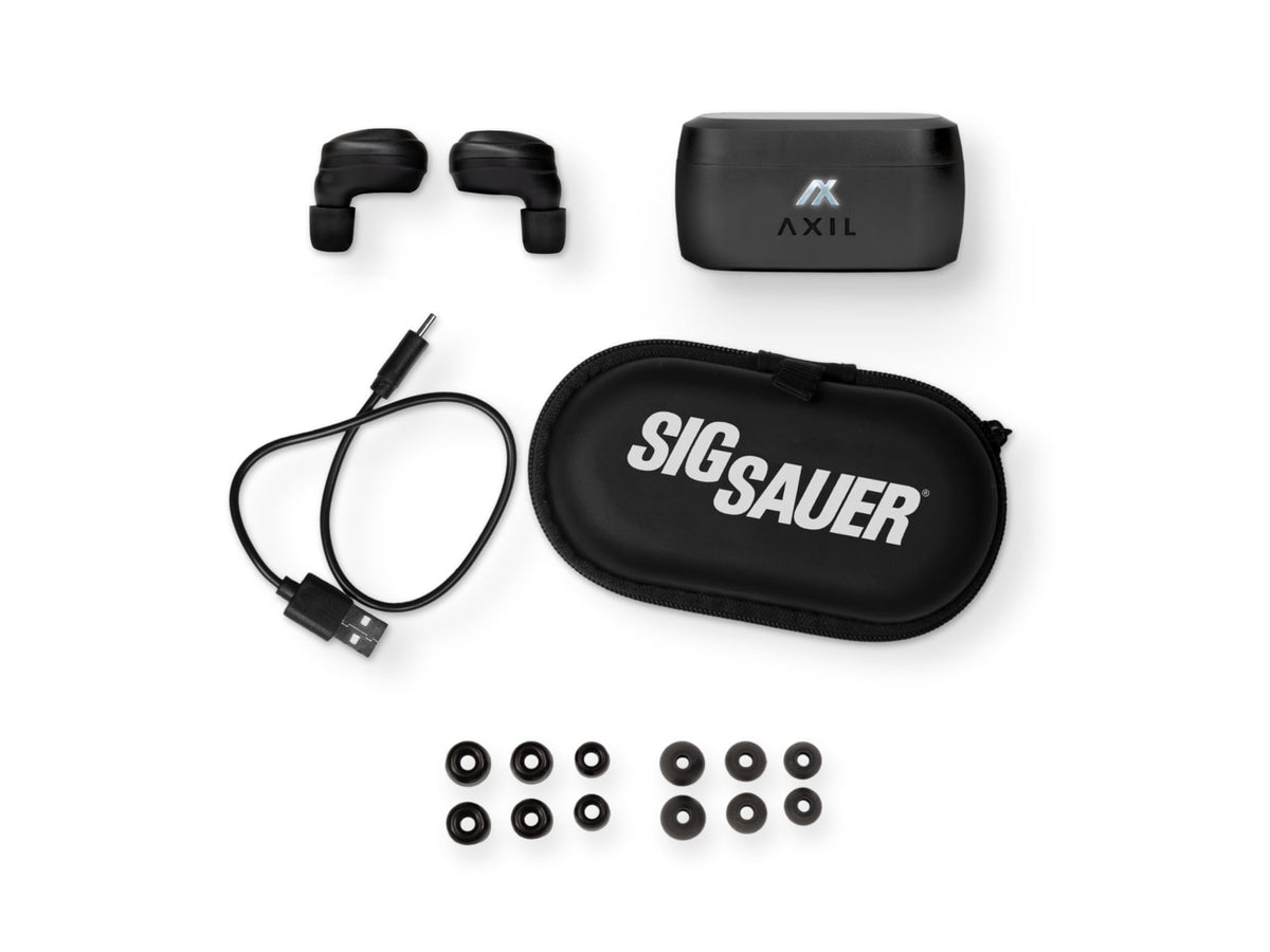 AXIL Sig Sauer Xcor Ear Plugs Black XCOR-DIG-SIG-E