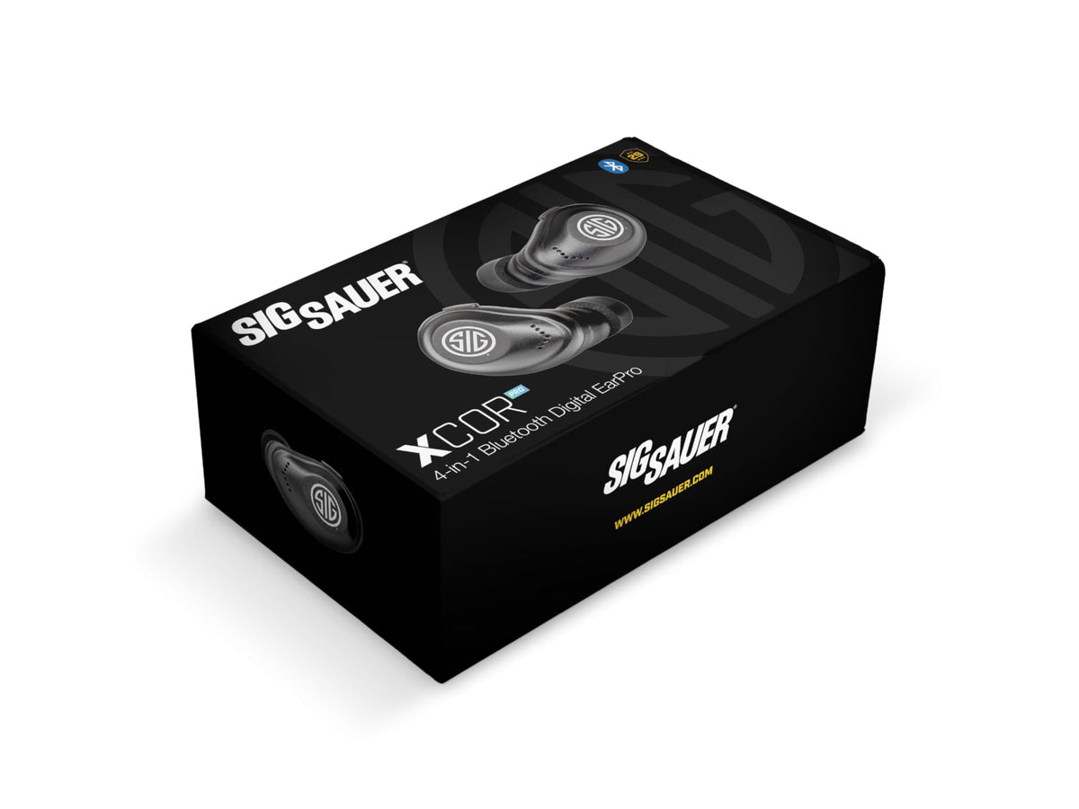 AXIL Sig Sauer Xcor Ear Plugs Black XCOR-DIG-SIG-E