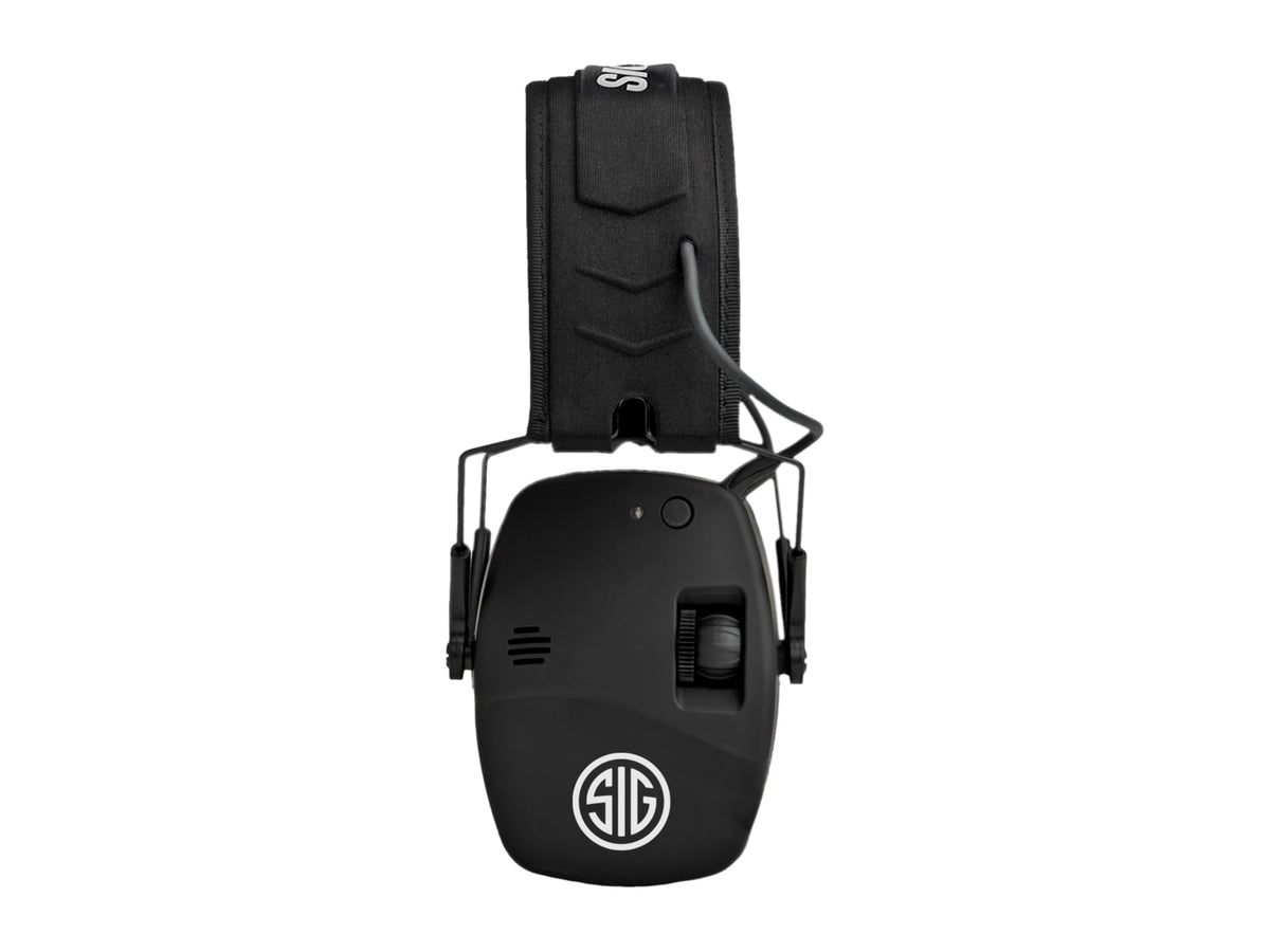 AXIL TRACKR Blu Bluetooth Earmuffs Black Medium TRACKRBT-BS