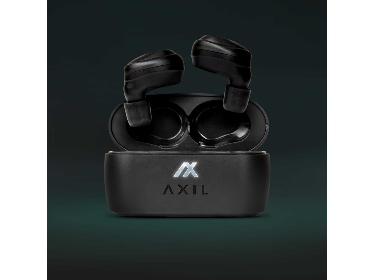 AXIL XCOR Pro Hearing Protection Ear Buds Black Small Box StandardMultiple Eartip Sizes & Styles Included XCOR-R
