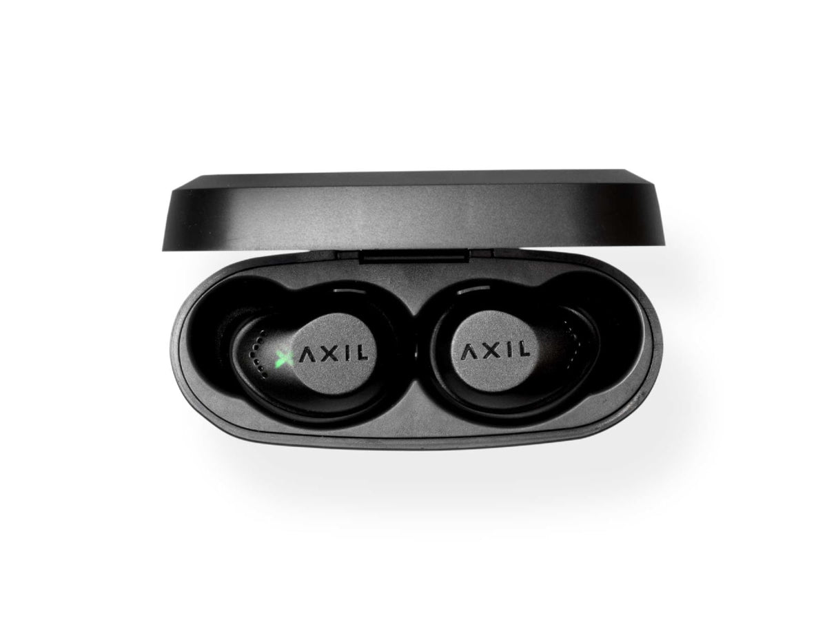 AXIL XCOR Pro Hearing Protection Ear Buds Black Small Box StandardMultiple Eartip Sizes & Styles Included XCOR-R