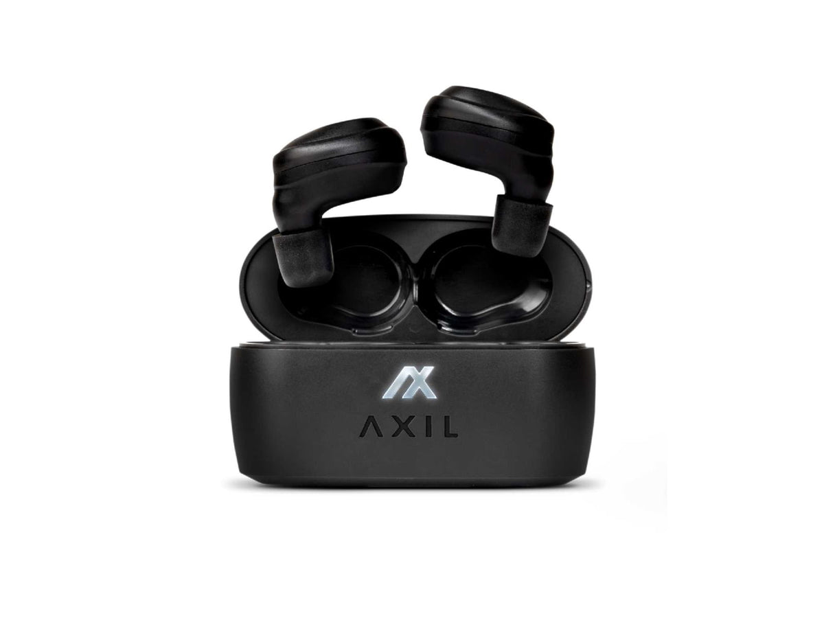 AXIL XCOR Pro Hearing Protection Ear Buds Black Small Box StandardMultiple Eartip Sizes & Styles Included XCOR-R