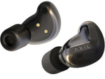 AXIL XCOR Pro II Ear Plugs NRR 24dB Foam / 11 dB Silicone Tips Black Adjustable XCOR-PRO-II