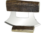 B Merry Ulu Moose Antler Natural 5.75 in Kitchen Knife Shed Moose Antler