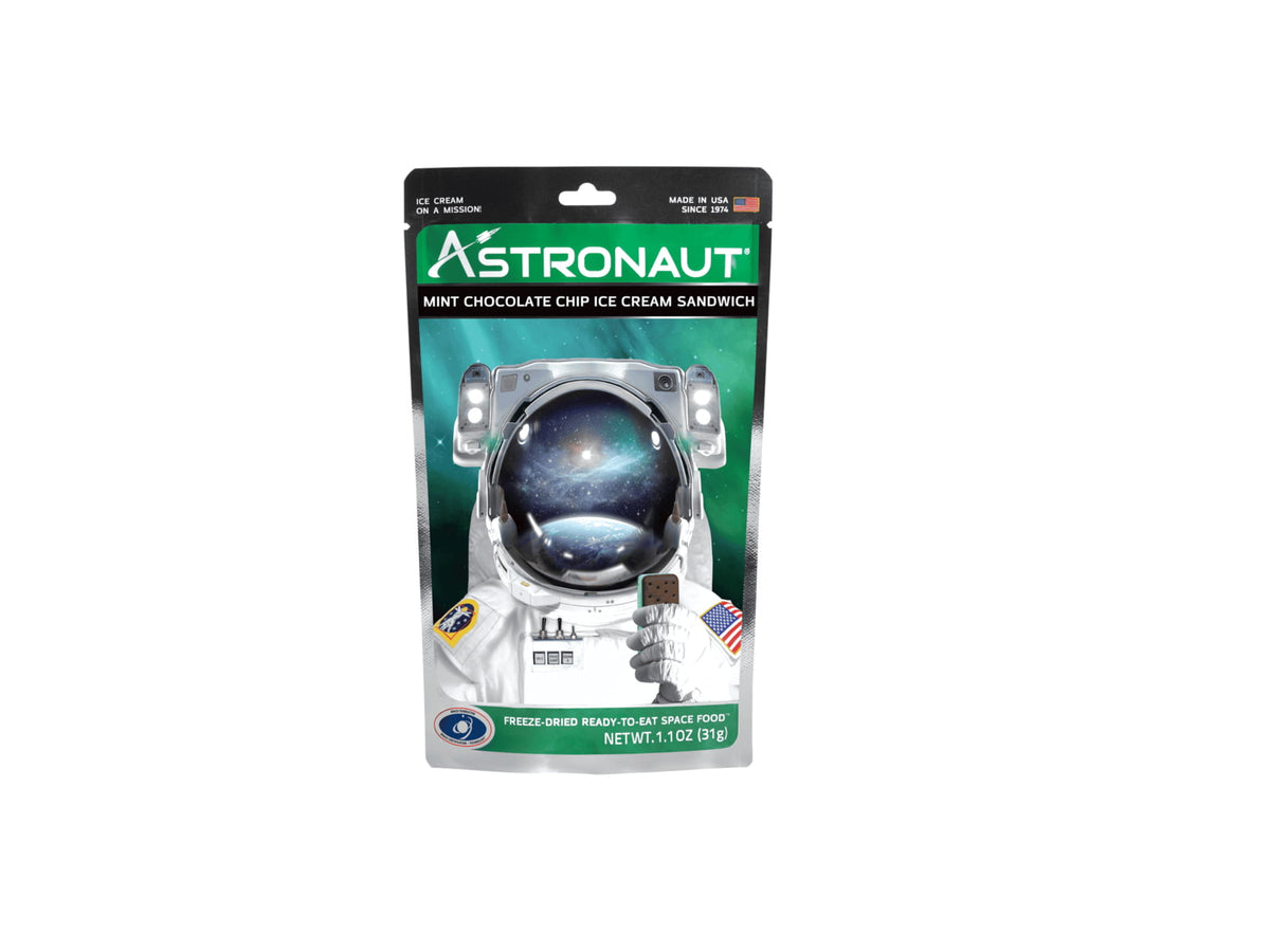 Backpacker's Pantry Astro Mint Chocolate Chip Ice Cream Sandwich 1 Serving Natural 1.1 oz