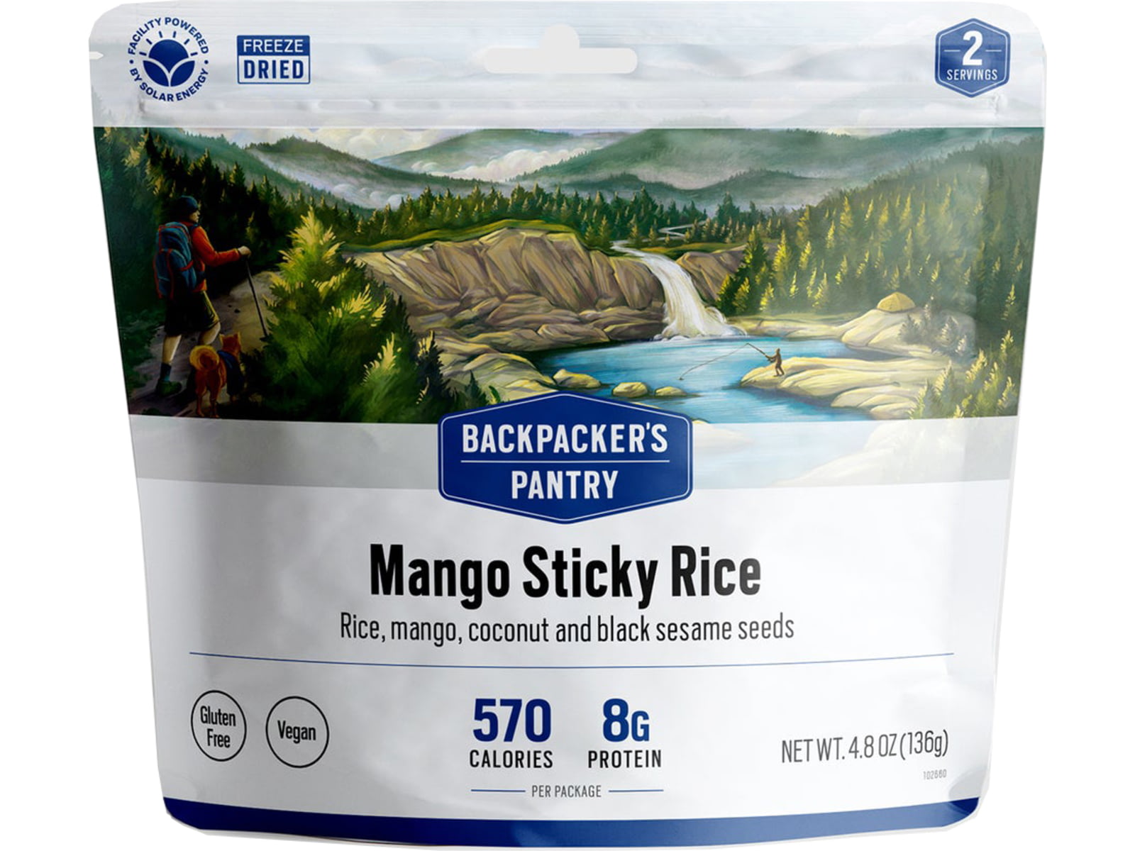 Backpacker's Pantry Mango Sticky Rice Vegan - 2 Servings